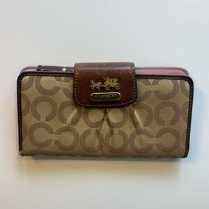 Coach C Logo Wallet
